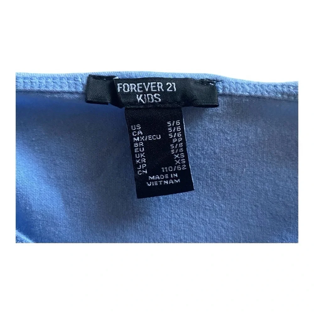 OSH KOSH & FOREVER 22-GIRLS SKIRT AND TOP-SIZE 5